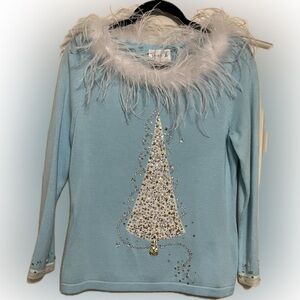 Beautiful Just B Christmas Sweater